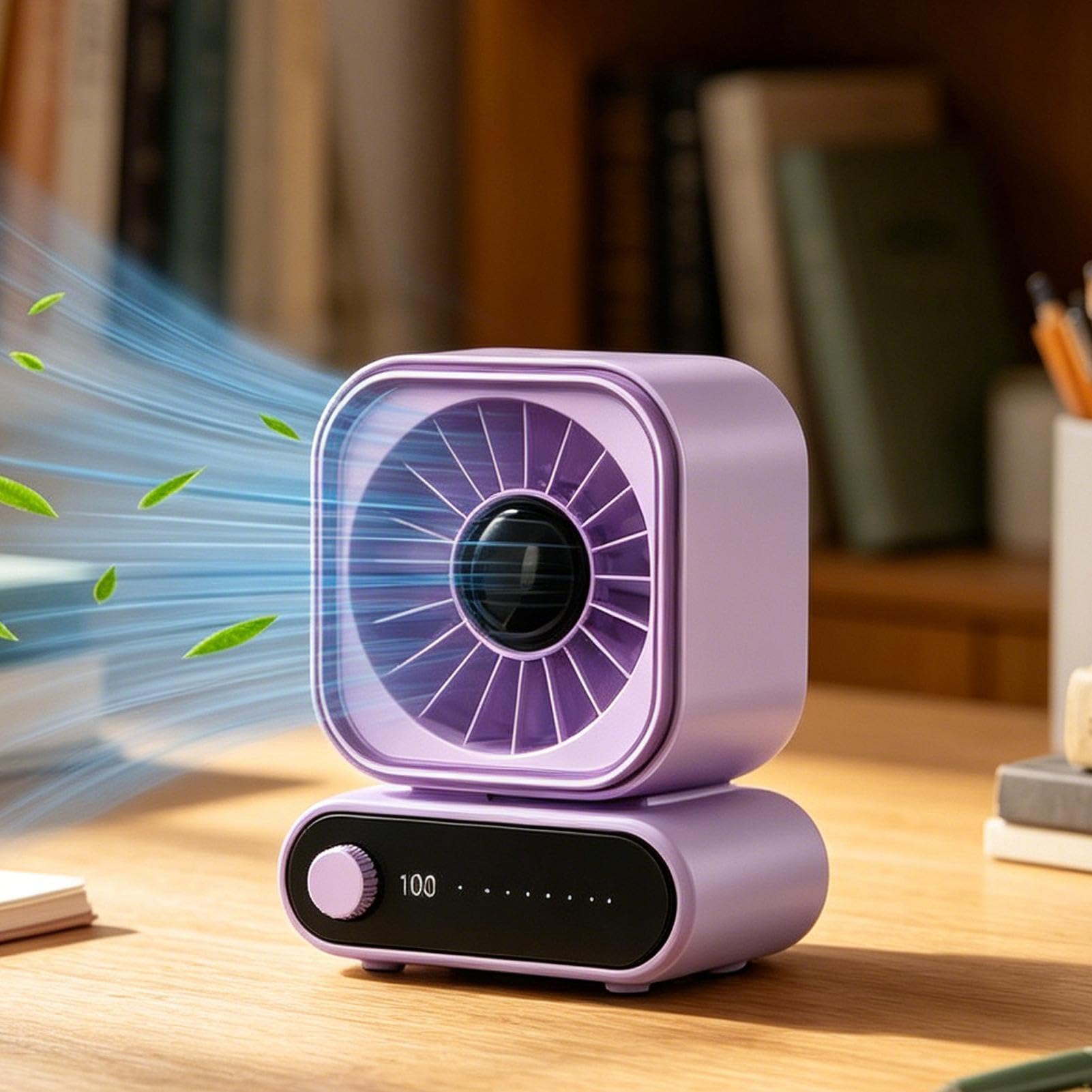 Petit Ventilateur De Table Gadget refroidissant de table à oscillation