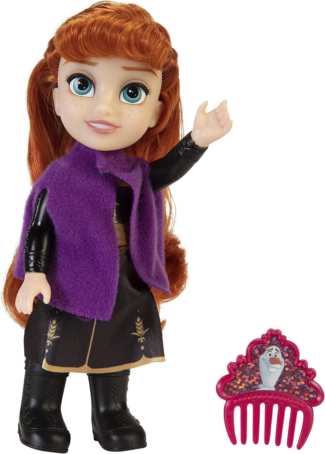 Disney Frozen Anna Doll 6-Inch Petite Play Dolls with Comb