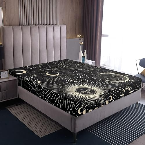 Miniatura 113 de Erosebridal Juego de sábanas para videojuegos, tamaño individual, color morado, sábana bajera ajustable para niños y niñas, moderno juego de sábanas