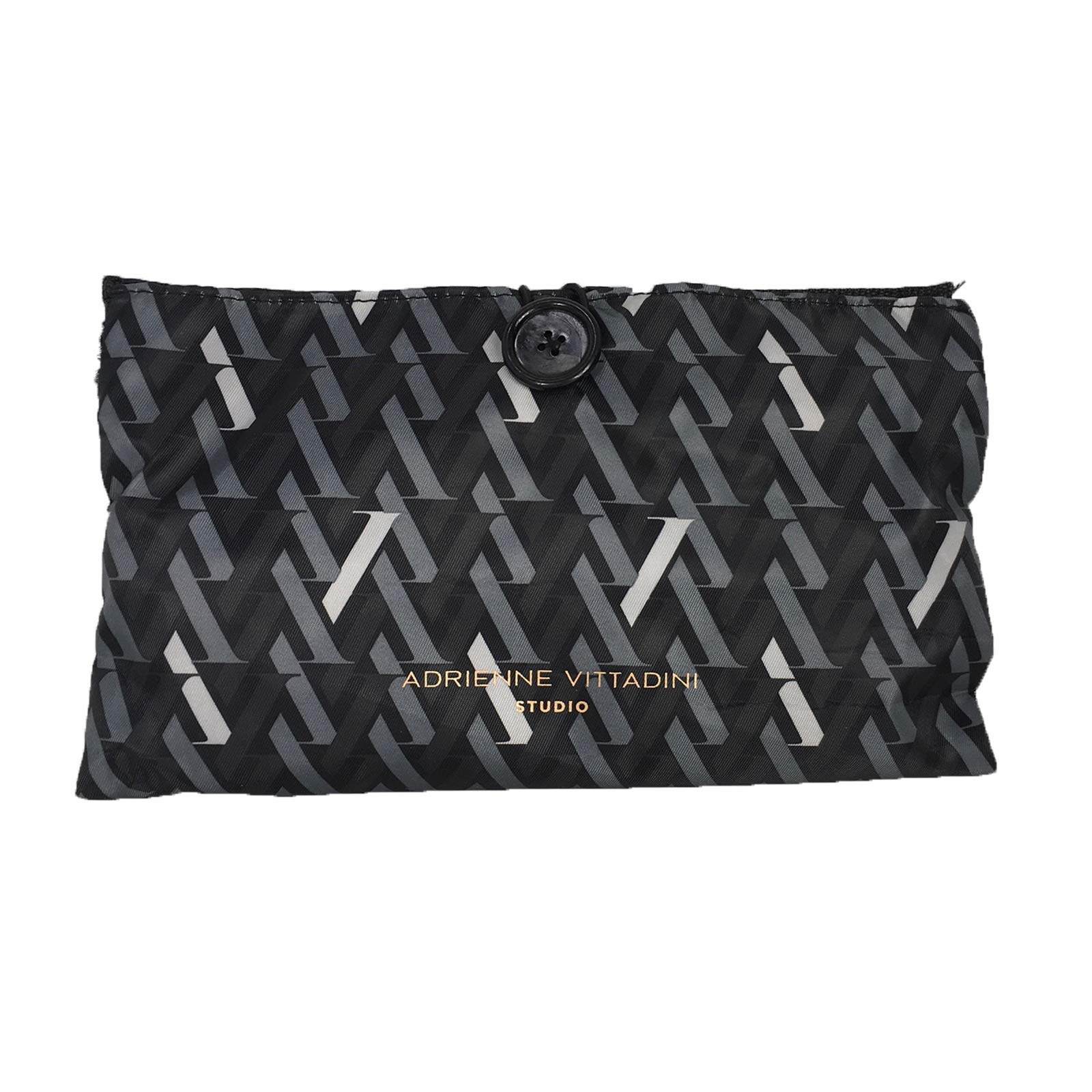 Adrienne VittadiniTravel Hanging Cosmetic Pouch Case, Black/Grey