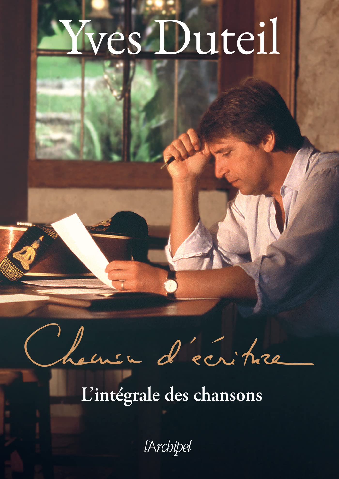 Chemin d'écriture - L intégrale des chansons l'œuvre d'une vie gravée sur papier