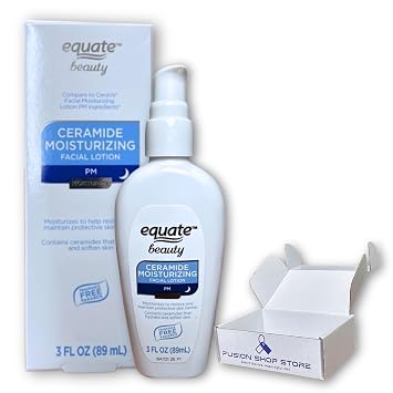 Lotion Beauty Moisturizing- Facial PM Fragrance Free Oil Free, 3 oz Pack of 1, Boxed By Fusion Shop Store
