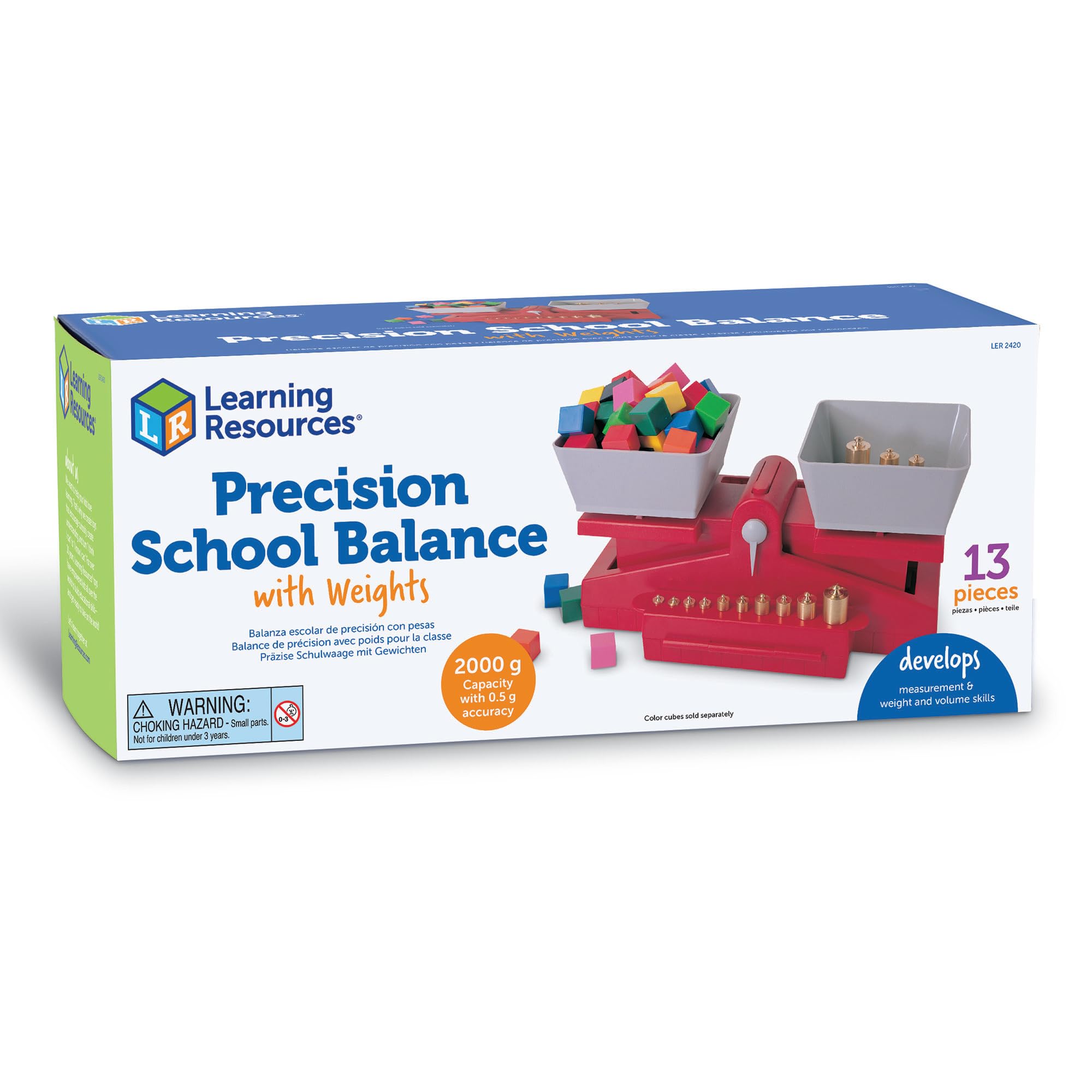 Razzo Spaziale Giocattolo Bilancia Di Precisione Learning Resources Con Pesi Per Scuola 691085 - 4