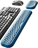 Vista 10 de Vaydeer Reposamuñecas para teclado y mouse, almohadilla ergonómica de soporte de muñeca para computadora, cojín de brazo de espuma viscoelástica