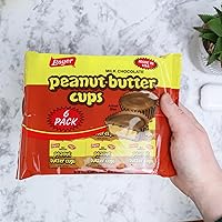 Vista 4 de Surtido de dulces Boyer a granel, mantequilla de maní, chocolate con leche y tazas de mantequilla, dulces envueltos individualmente, aperitivos