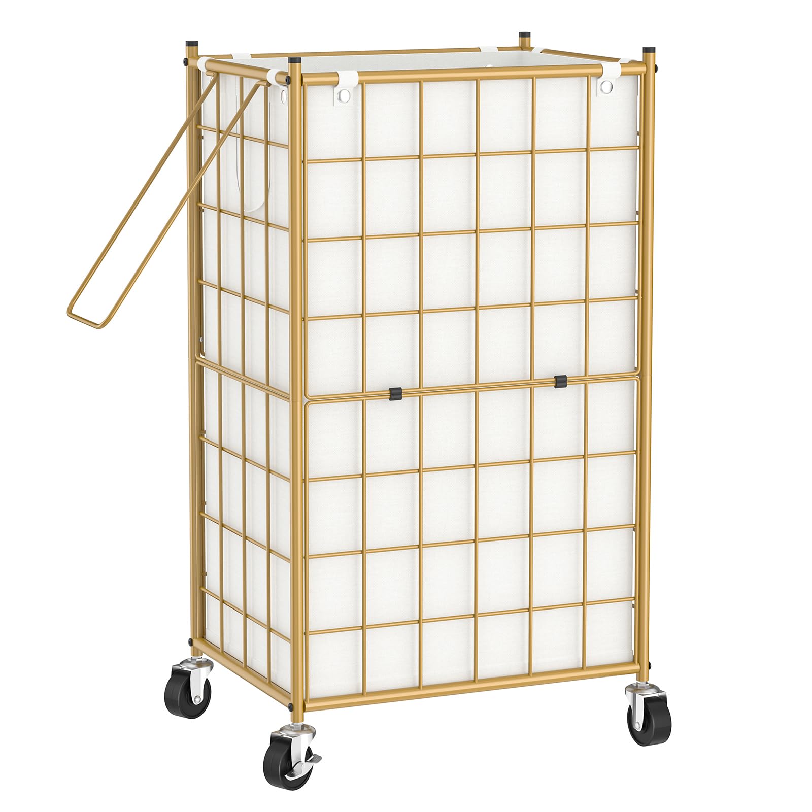 Photo 1 of WOWLIVE Rolling Laundry Basket with Wheels