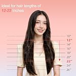 VAV Automatic Rotating Curling Iron with 392℉,Auto Hair Roller for Beginners,1.25’’ Large Barrel Hair Curler for Long-Lasting Curls, Tangle-Free Styling Tool