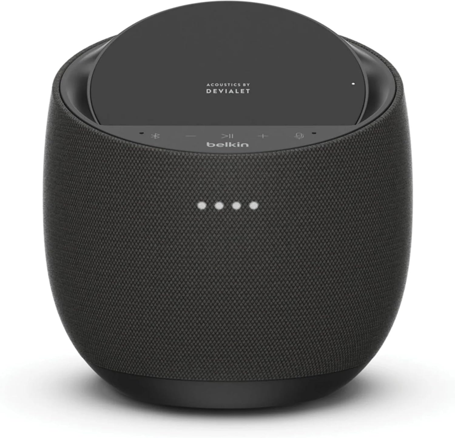 Belkin SoundForm Elite Hi-Fi Smart Speaker + Wireless Charger with Alexa, Airplay2