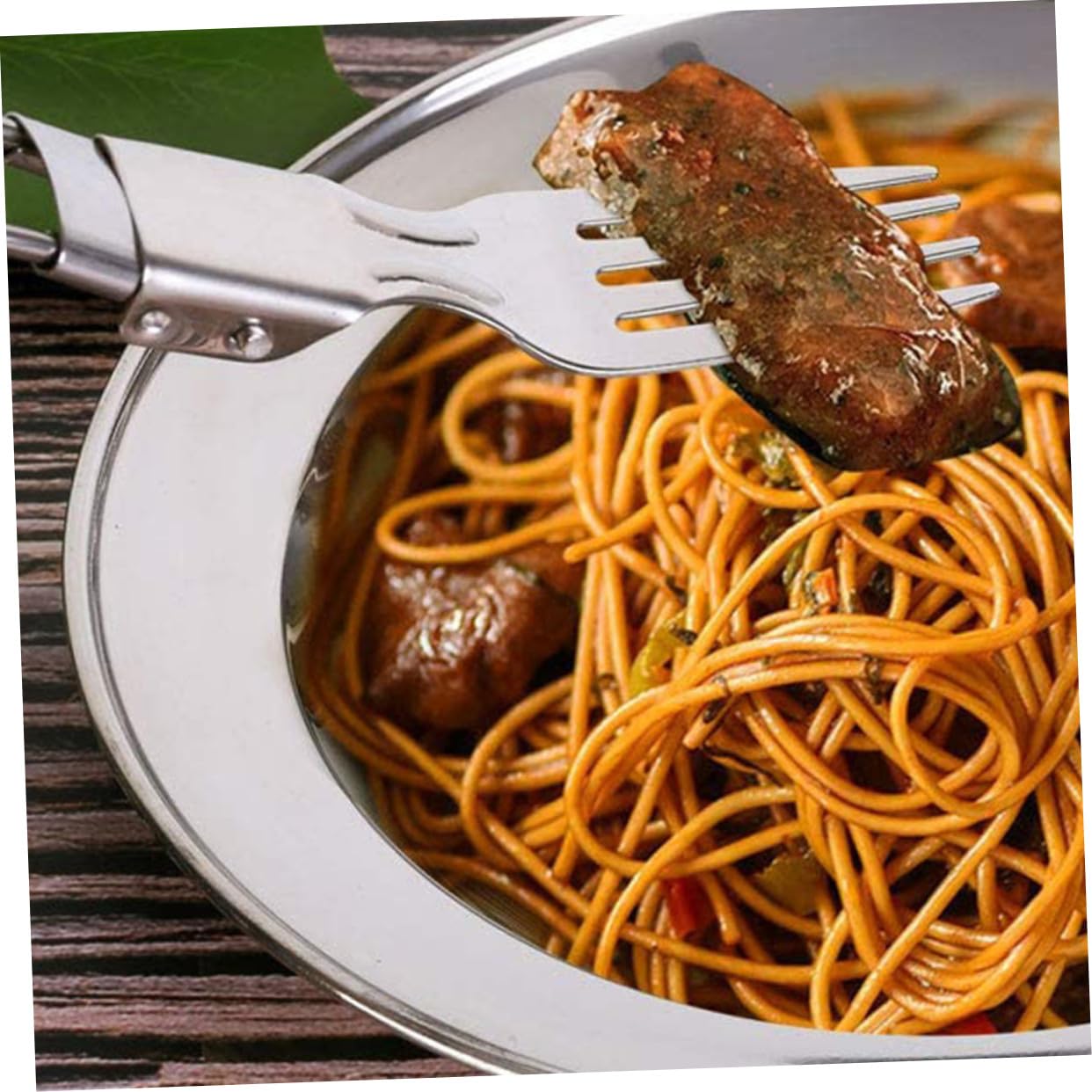 STOBAZA Set de Cuisine Camping Personnes Batterie de Cuisine Extérieure et Légère avec Bouilloire et Assiette Ustensiles Multifonctions Résistants Corrosion pour Randonnée et Pique-