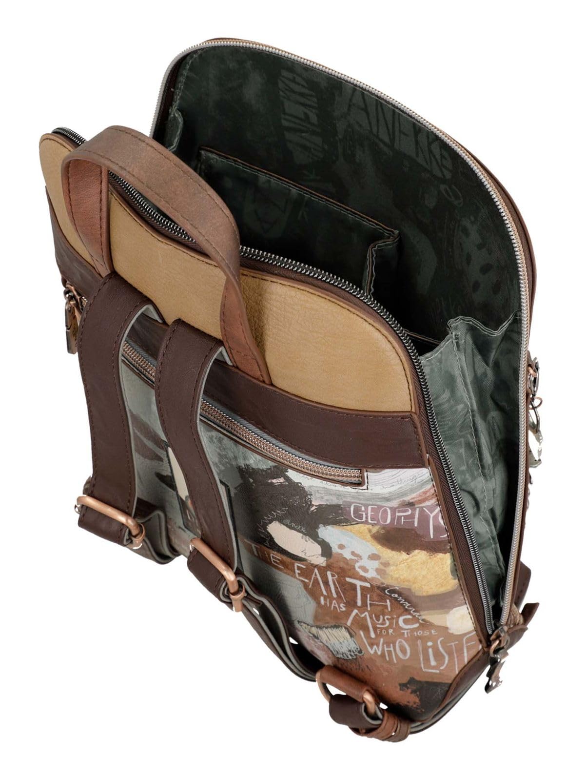 Anekke Mochila De Paseo Mediana Core - Diseño Funcional - Medidas: 26/30/8 Cm - Accesorios Y Complementos Mujer
