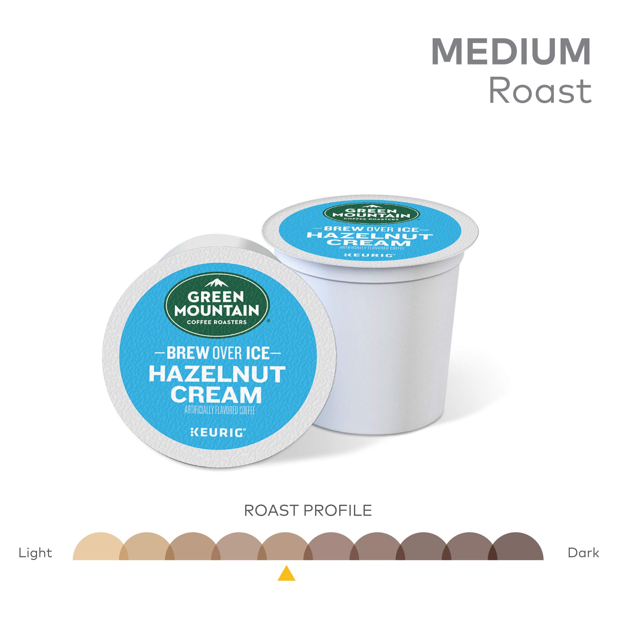 Amazon.com: Green Mountain Coffee Roasters Brew Over Ice Hazelnut