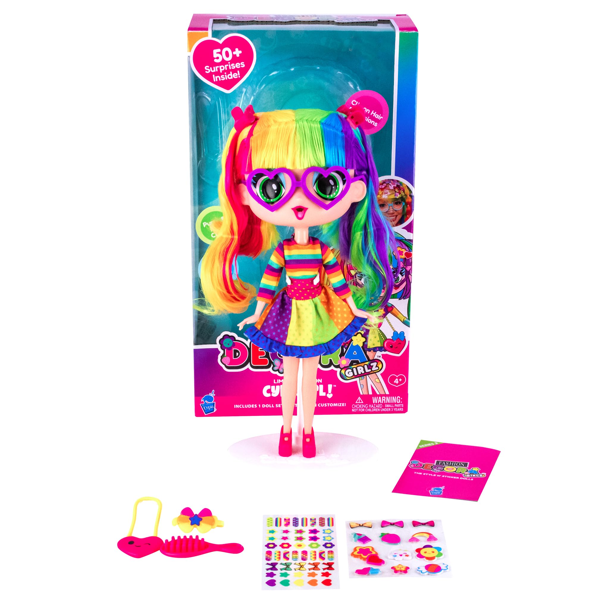 Amazon.com: Decora Fashion Girlz Doll – Limited Edition Cybr.GRL11