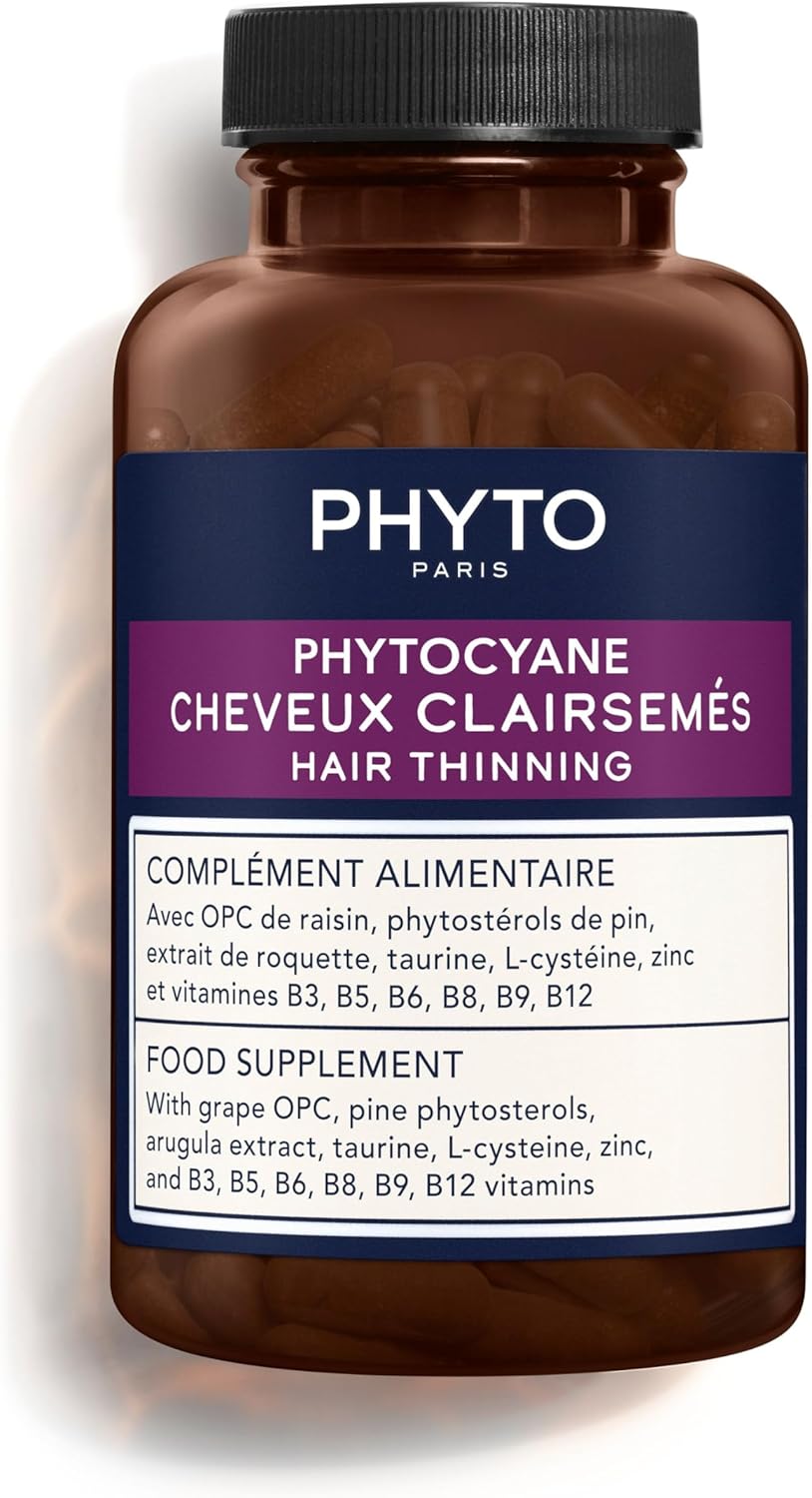 PHYTO CYANE Anti-Hair Loss 84 caps – 3 Maanden behandeling (Ernstig en progressief haarverlies – Haaruitval, groei, dichtheid)