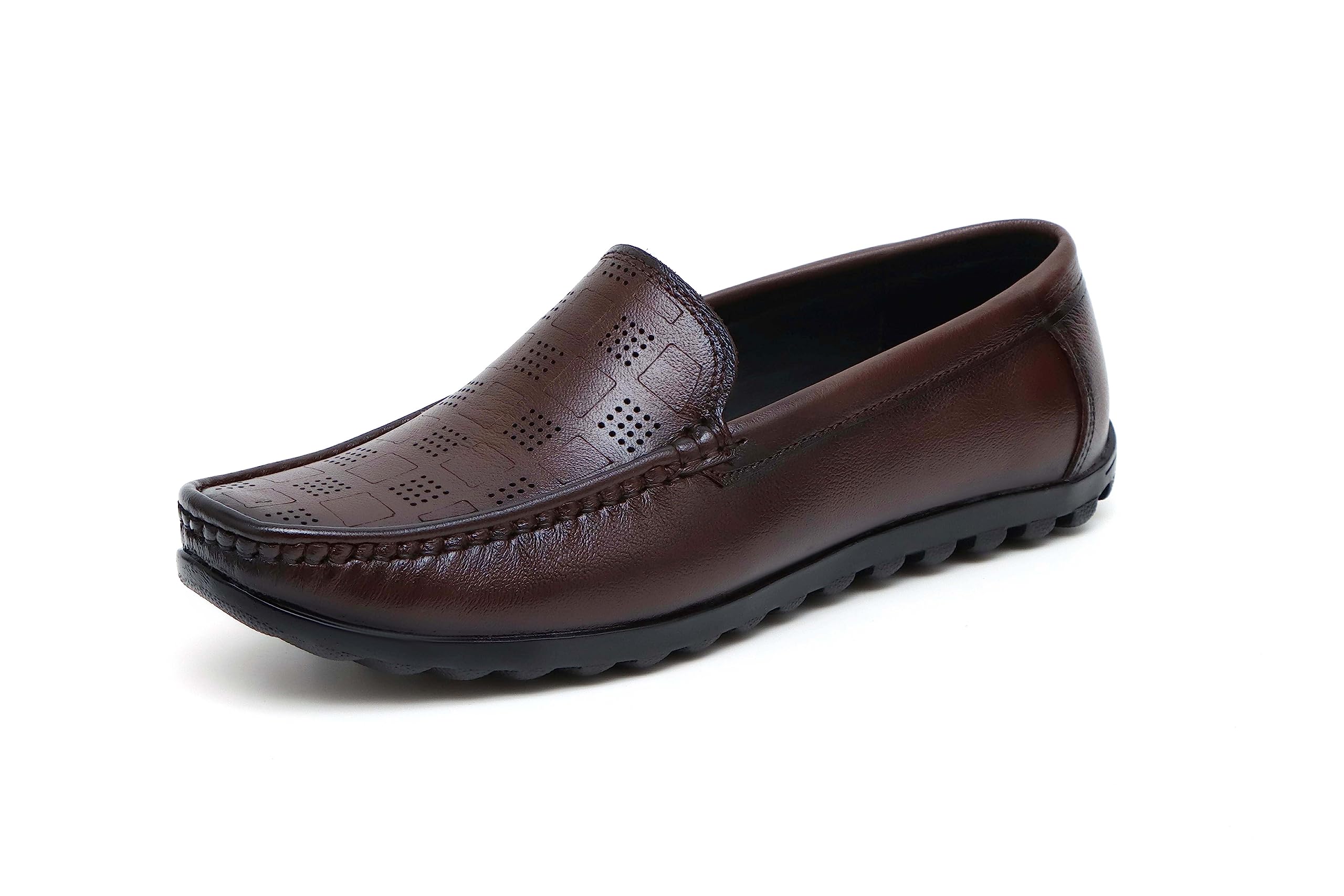 ARAMISH Brown Real Genuine Leather Loafers Shoes for Men - 9 UK (B0C7HFGX5P) Amazon Price History, Amazon Price Tracker
