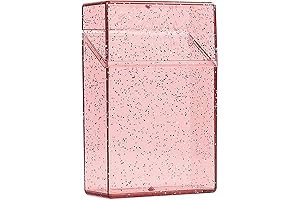 Pink Cigarette Case with Built-in Lighter: A Stylish and Convenient Combo