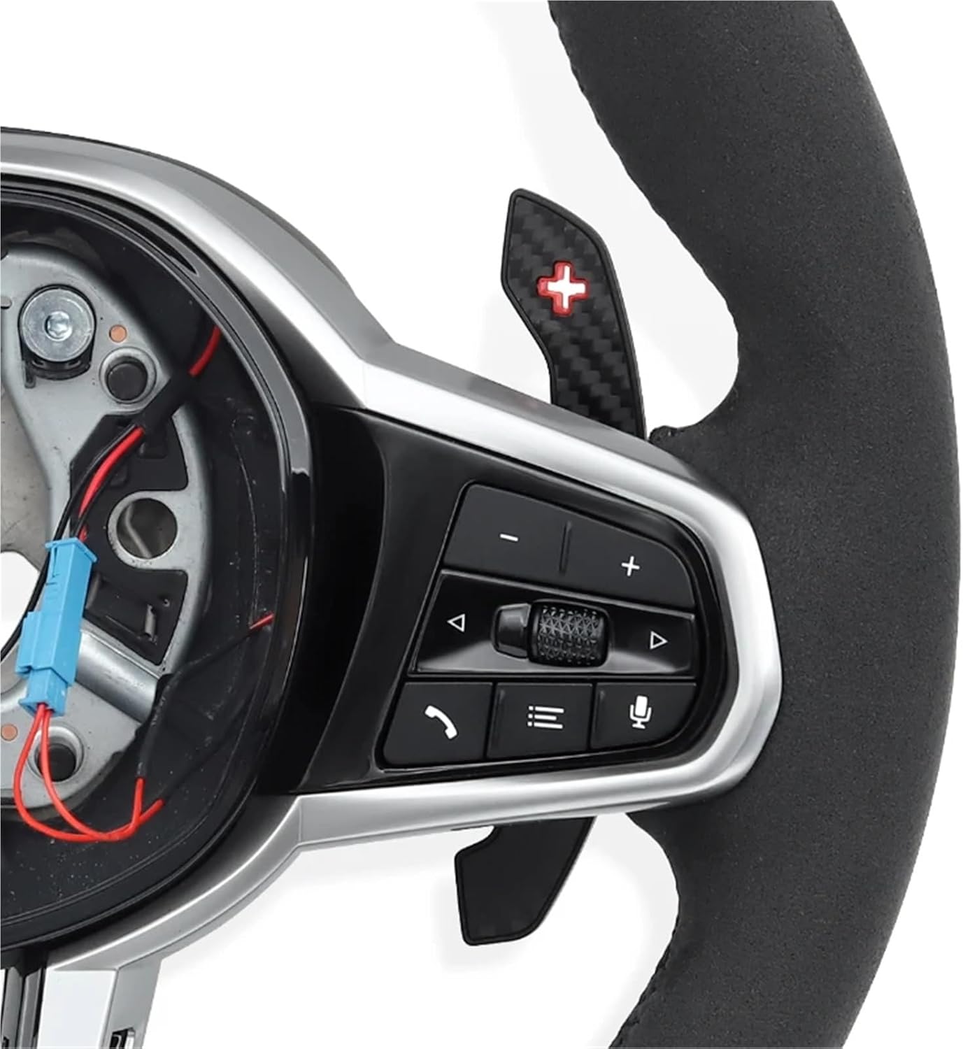 Steering Wheel Compatible With BMW G30 G20 G01 G02 G05 G06 G21 G22 G29 G80 M2 M3 M4 M5 F90 F40 F44 F97 F98 F95 F96 Car Accessories(Style 09)