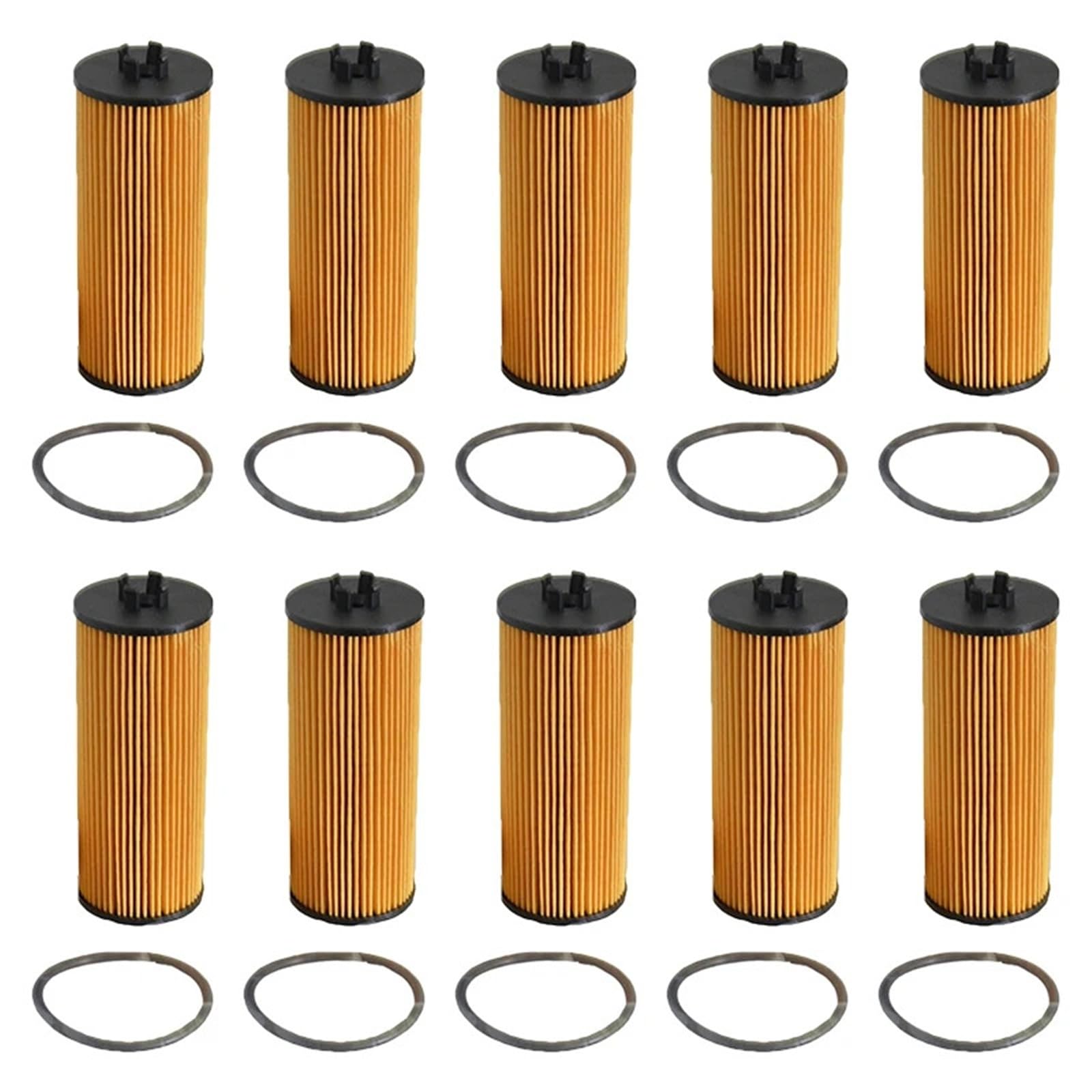 10 filtros de aceite para Jeep para Wrangler Grand Cherokee, para Chrysler 300C para Dodge Charger Avenger Journey Piezas de coche