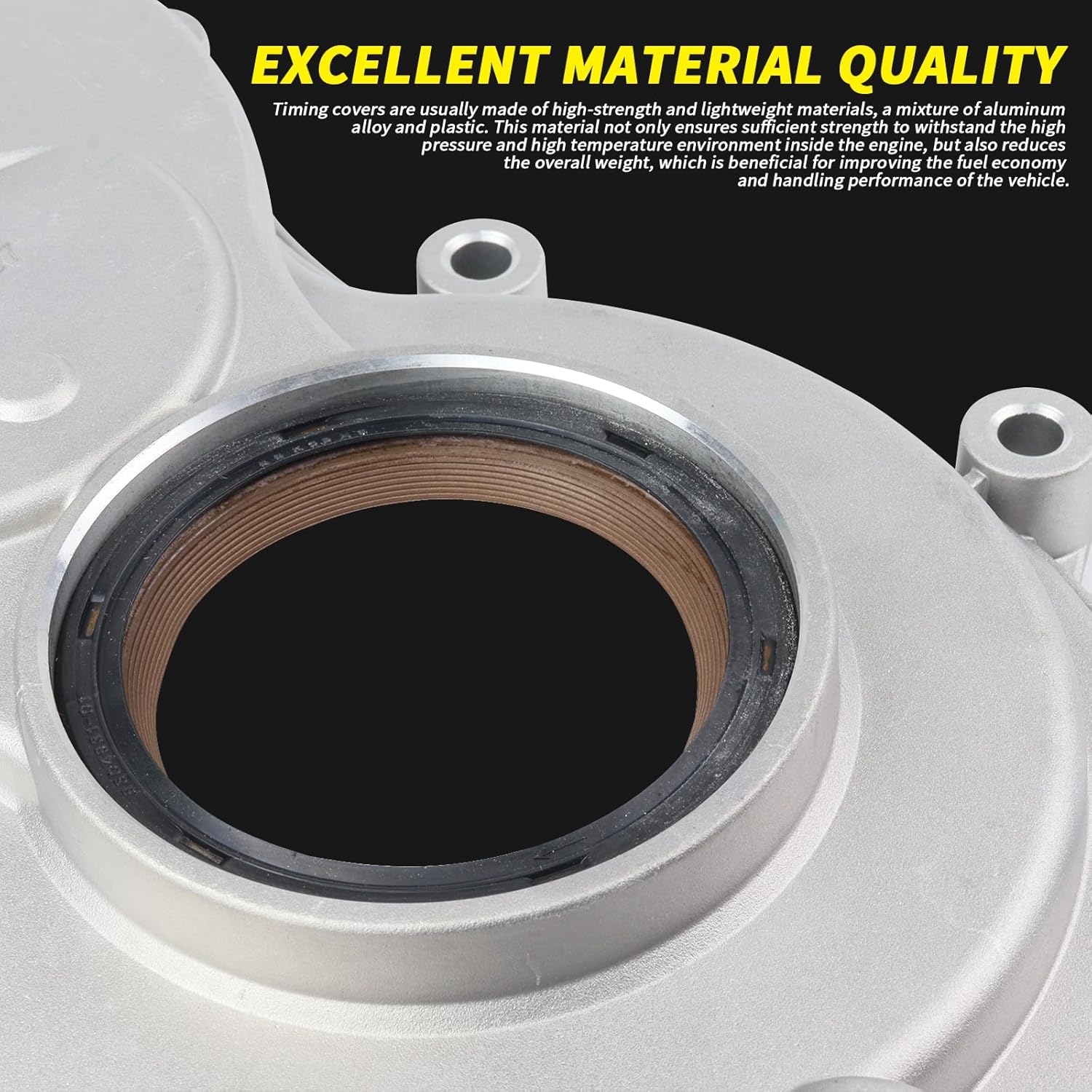 11148512597 Timing Gear Box Cover/Aluminum Alloy 2014-2025 Suitable for BMW 1,2,i8 Series F20,F46,F45,F23,F22,I12,118i,218i,220i for MINI F55,F56 1.2T ONE ,1.5T Cooper 11144751132