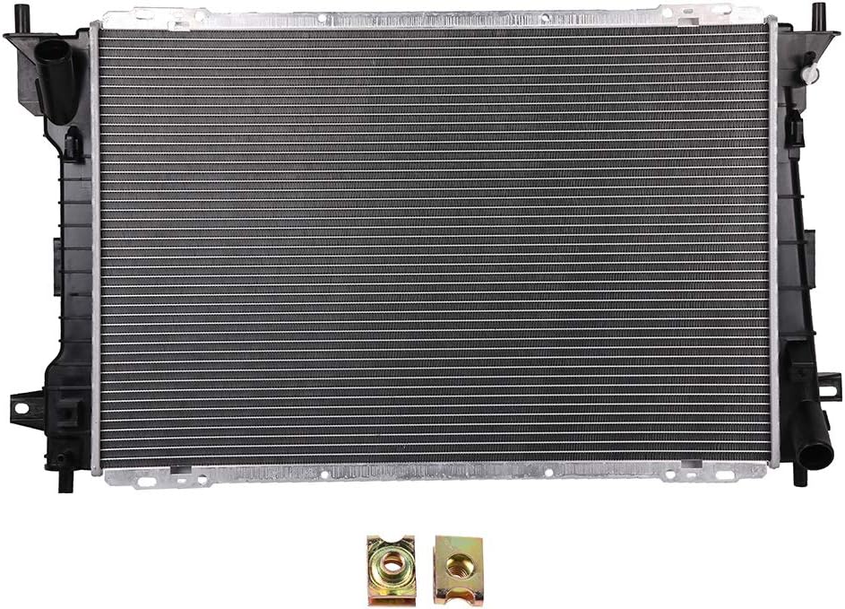 SCITOO 2157 Radiator Fit 1998-2002 for Ford for Crown Victoria 4.6L 1998-2005 for Lincoln for Town Car 4.6L 1998-2005 for Mercury for Grand Marquis 4.6L 2003-2004 for Mercury for Marauder 4.6L
