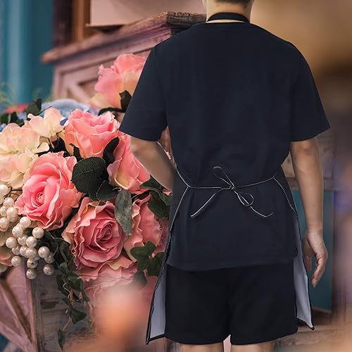 Miniatura 7 de WZMPA Delantal de boda con bolsillos para el padre de la novia, regalo de boda, delantal ajustable para papá y suegro