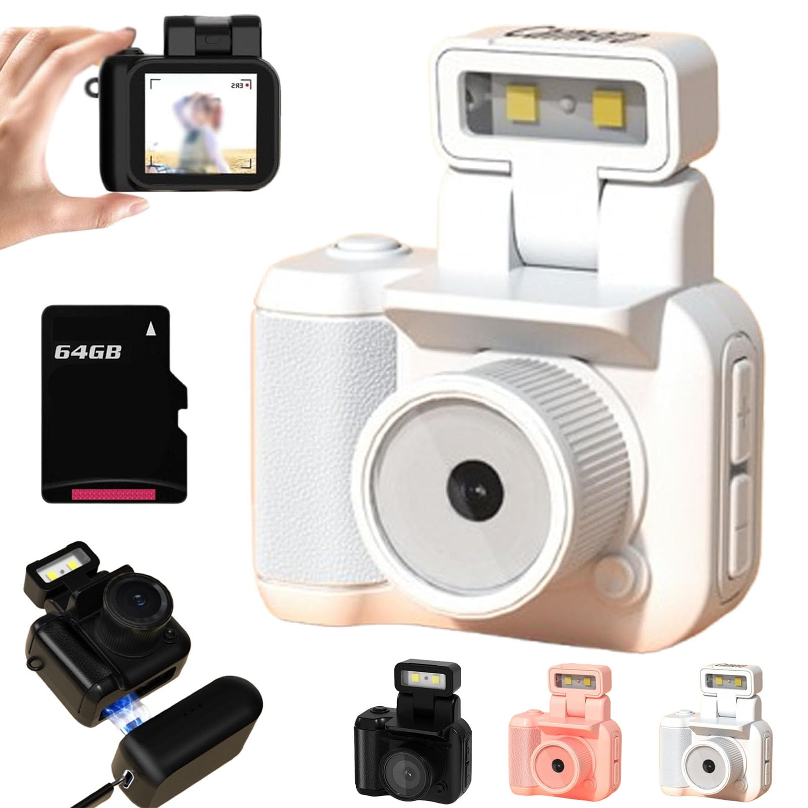 Amazon.com: Retro Snap Camera, Retrosnap Mini Camera, 1080P