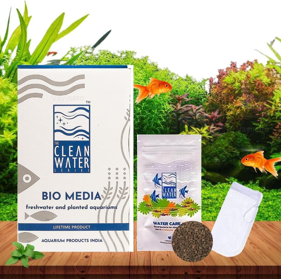 Aquarium Products India (API) Bio Media, 1Kg Aquarium Filter Media
