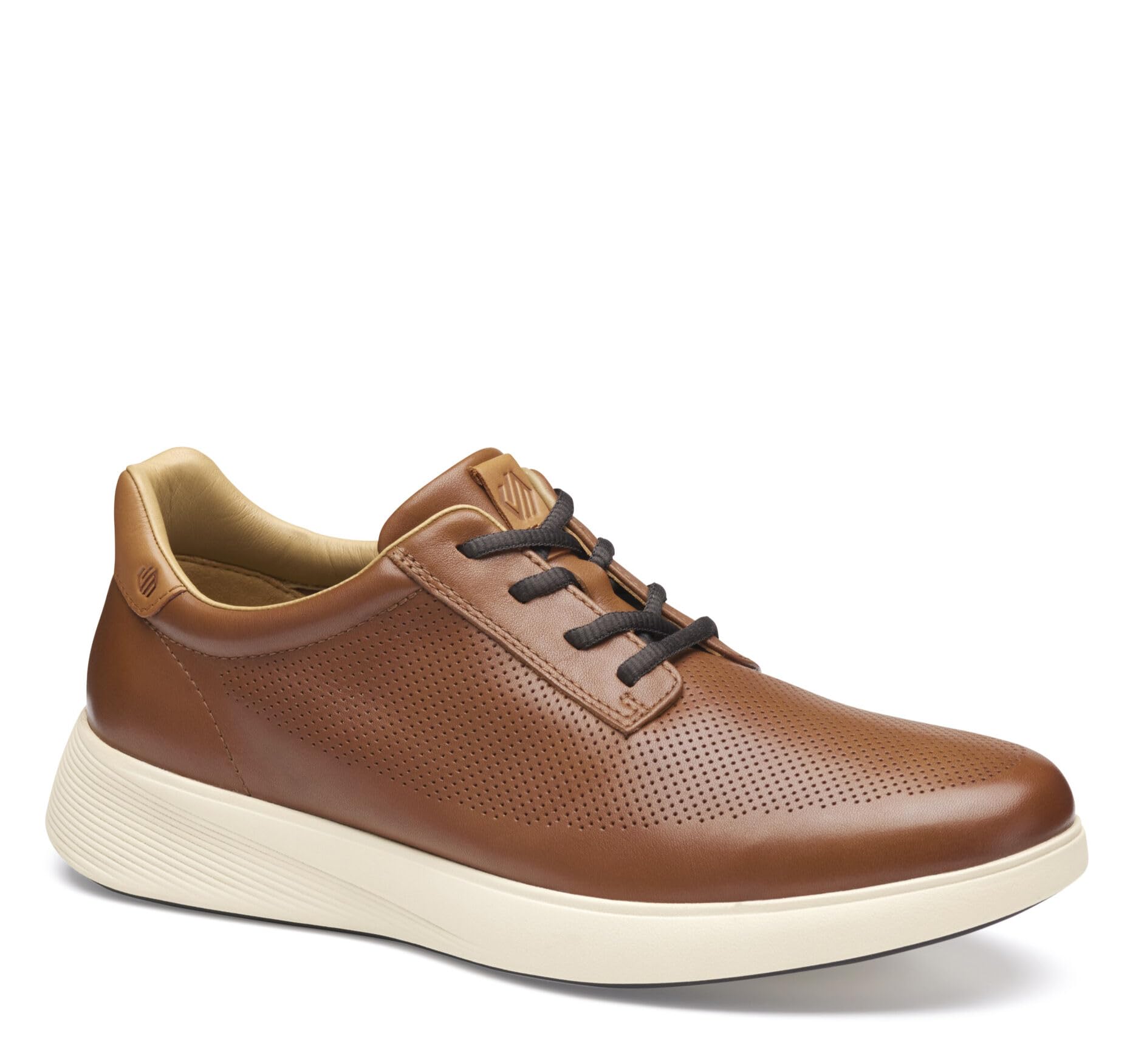Johnston & Murphy Mens Ackerson Perfed Plain Toe Dress Casual Sneaker