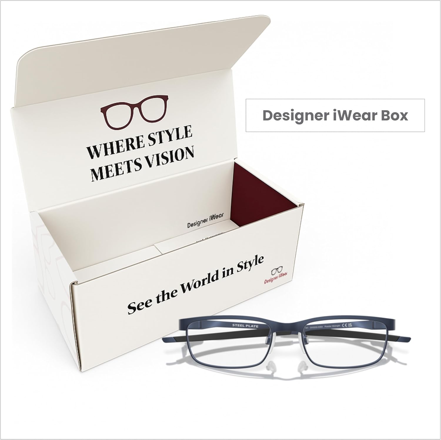 Oakley Steel Plate OX3222 Rectangle Eyeglasses for Men+ Bundle Accessory Leash Kit, Microfiber Pouch