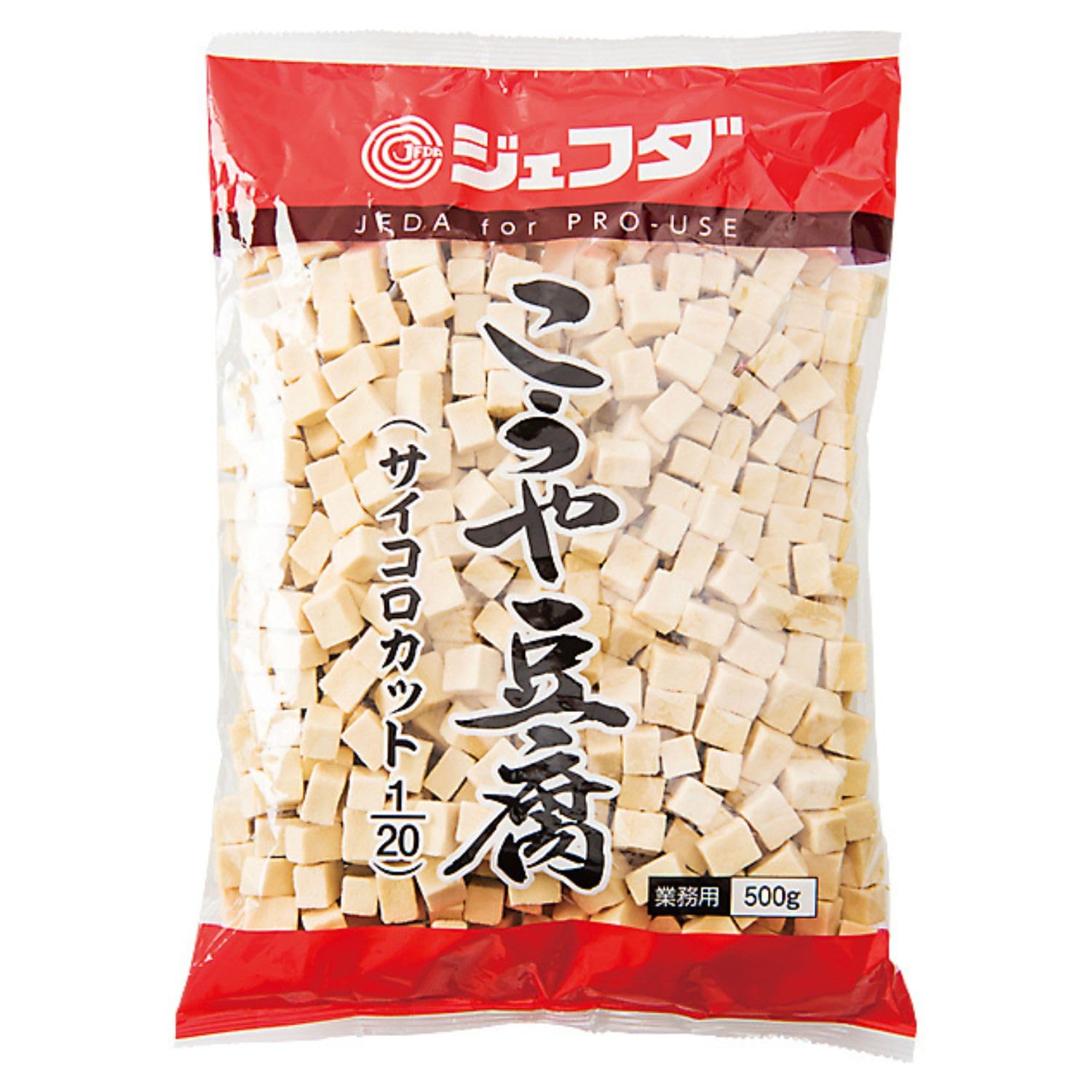 Amazon | JFDA こうや豆腐 サイコロカット 1/20 500g 常温 | JFDA