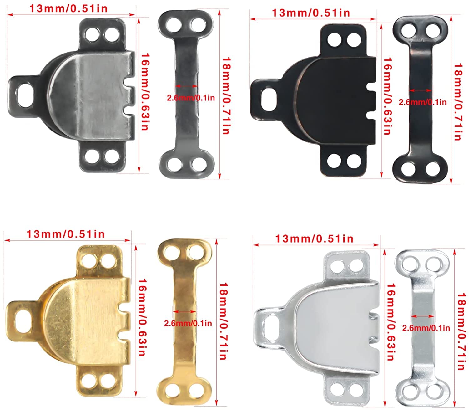 SKIRT HOOK 留め金具　洋服リフォーム　まとめ売り SKIRT HOOK 留め金具 洋服リフォーム まとめ売り