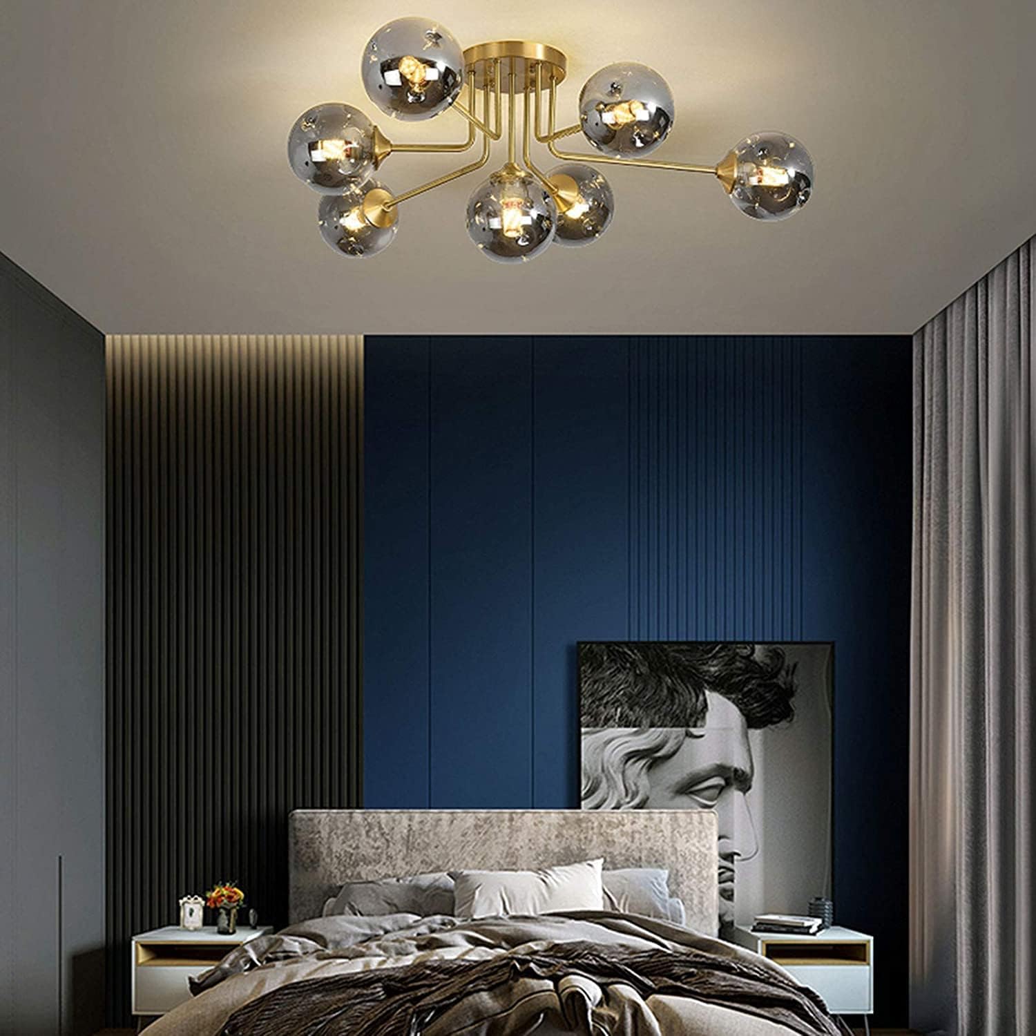 シャンデリア, 5ライトシャンデリア V-intage セミフラッシュマウント