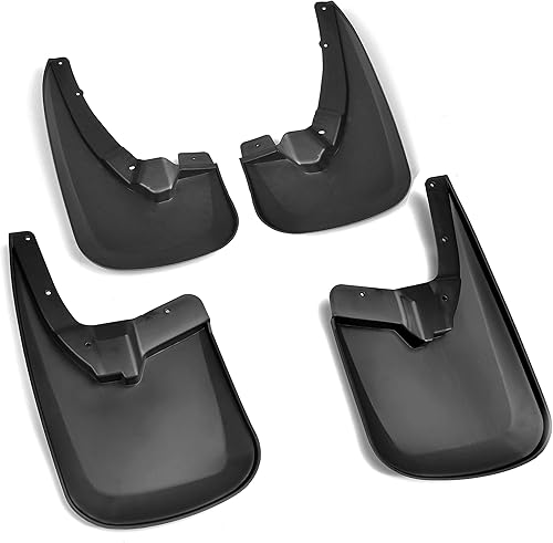 Miniatura 6 de Tecoom Aletas de barro compatibles con Dodge Ram 1500 2009-2018Ram 2500 3500 sin guardabarros OEM guardabarros delantero y trasero, 4 unidades