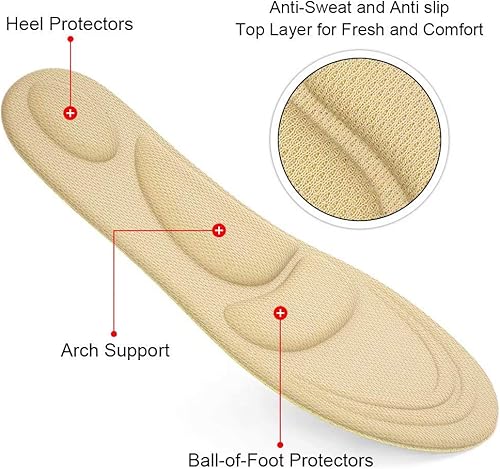 Miniatura 3 de Plantillas cómodas Dr. Foot para deportes y diabéticos, antisudor