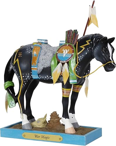 Miniatura 3 de Enesco Trail of Painted Ponies - Figura de resina de piedra de 7.8 pulgadas, 7.8 pulgadas, multicolor