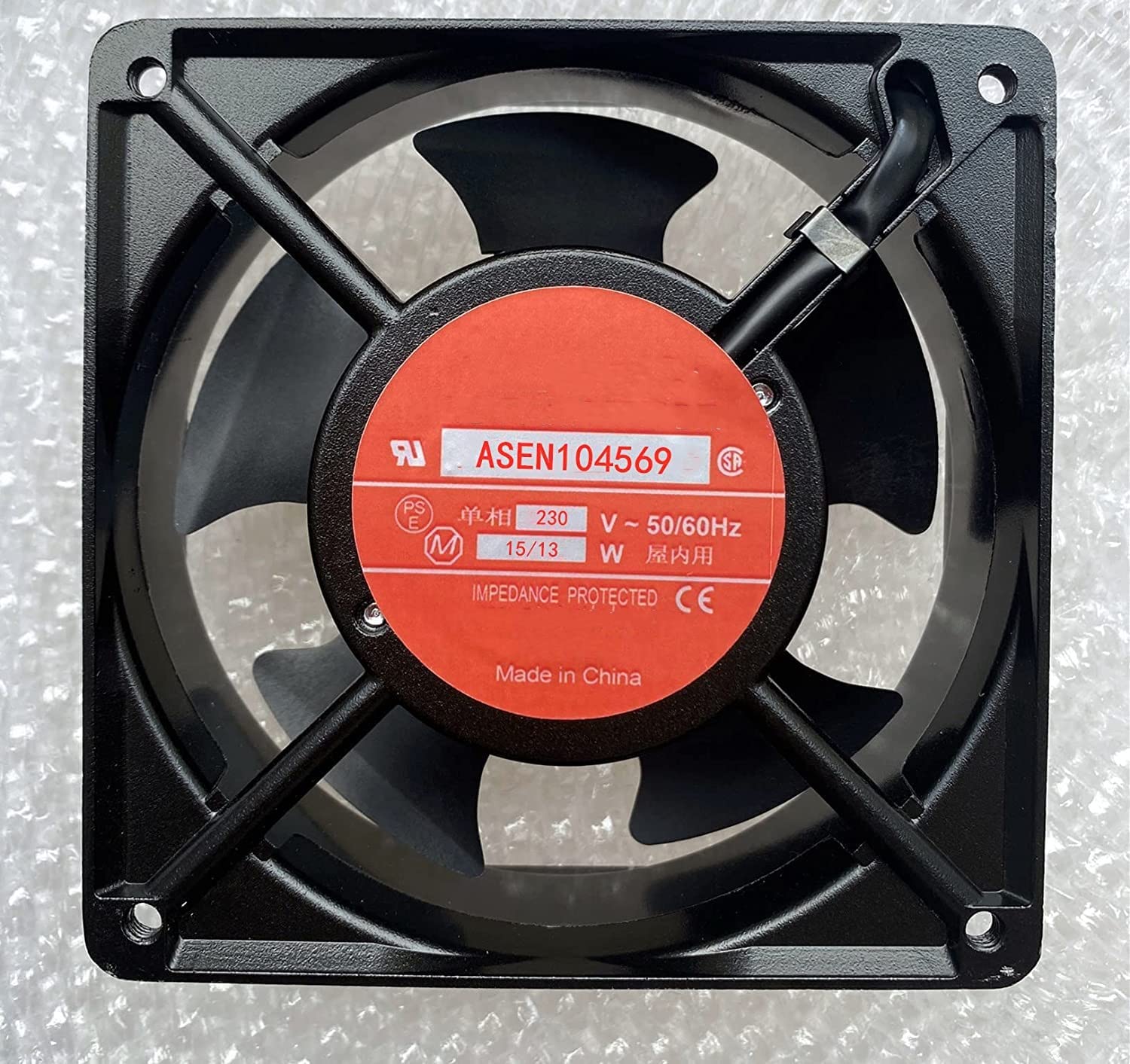 CZVJUKBYP 230V 15W 12038 Cooling Fan 120X120X38mm