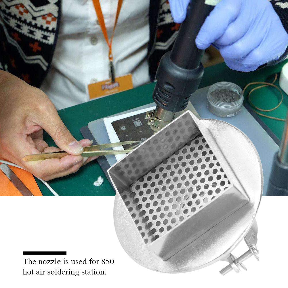 Kit di ugelli per pistola di calore in acciaio da 12 pezzi per 850 accessori per la riparazione delle stazioni di saldatura ad aria calda - Resistente al calore