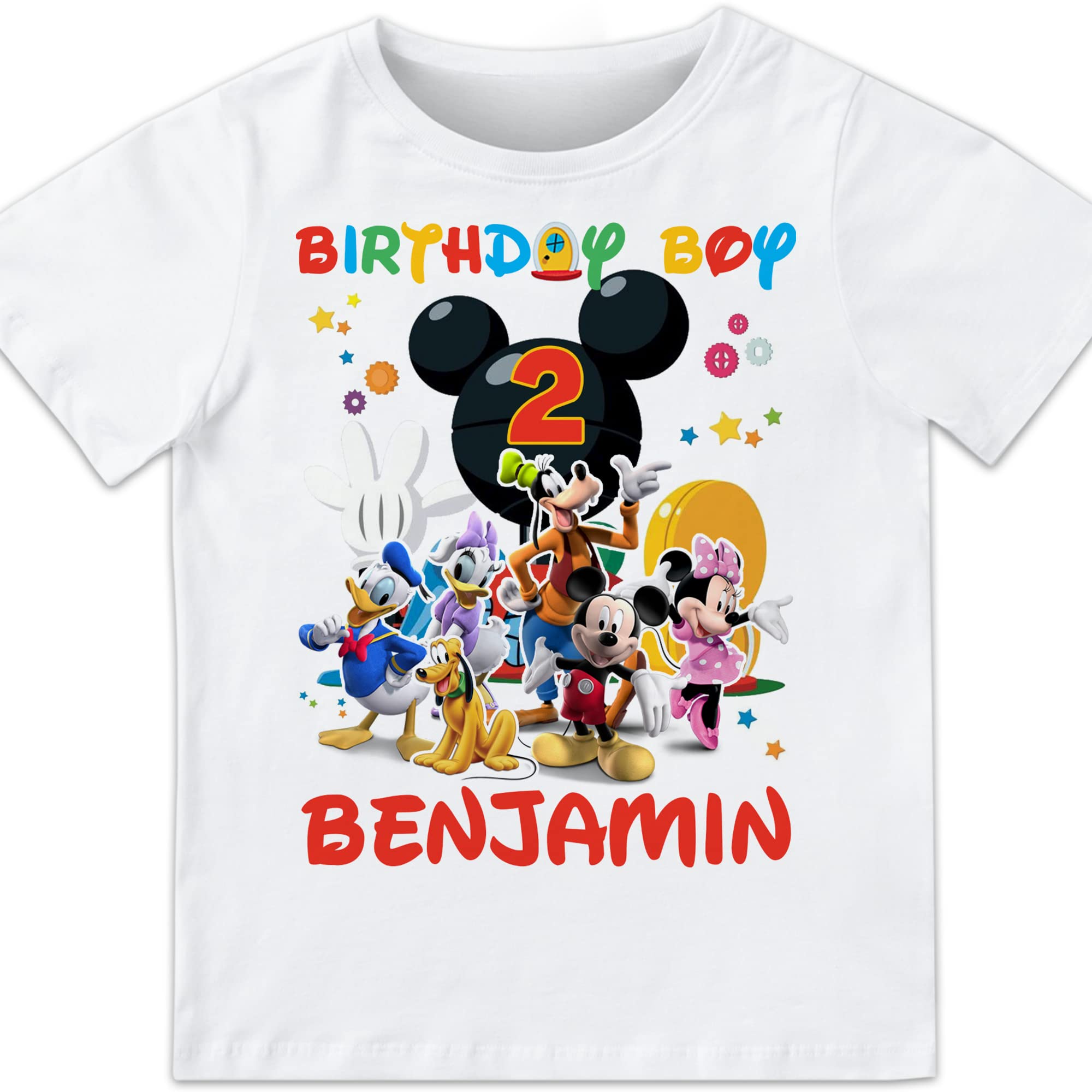 Handmademickey Clubhouse Birthday Shirt Clubhouse Birthday Tshirt