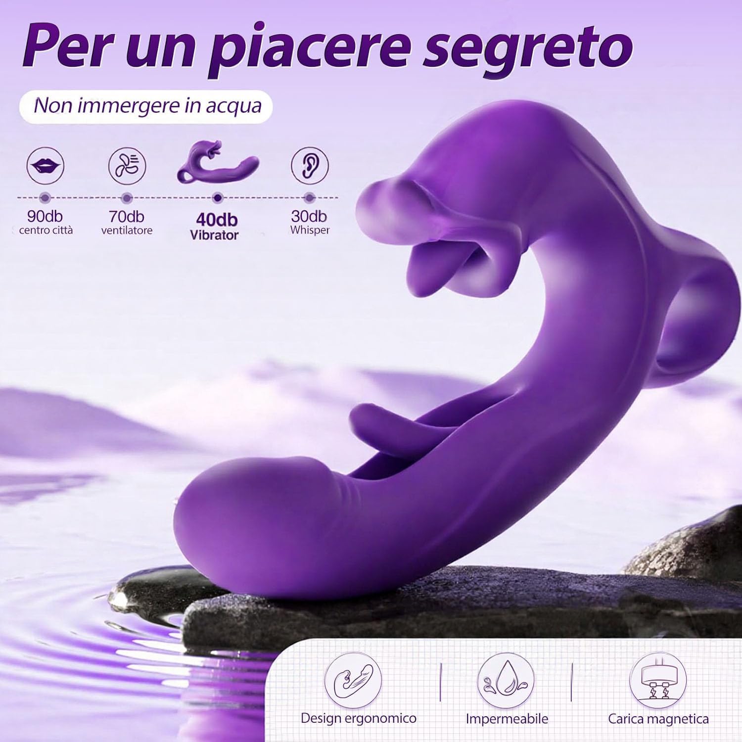 Vibratoreper Donna professionale Sex toys,3 in 1 Vibratore Sexytoysys Battito Vuoto Vibratori Con 7 modalità, Controllo tramite APP Sexy toys Vibratoreper Grandi Vibratore per Donnas Vibratori Rabbit