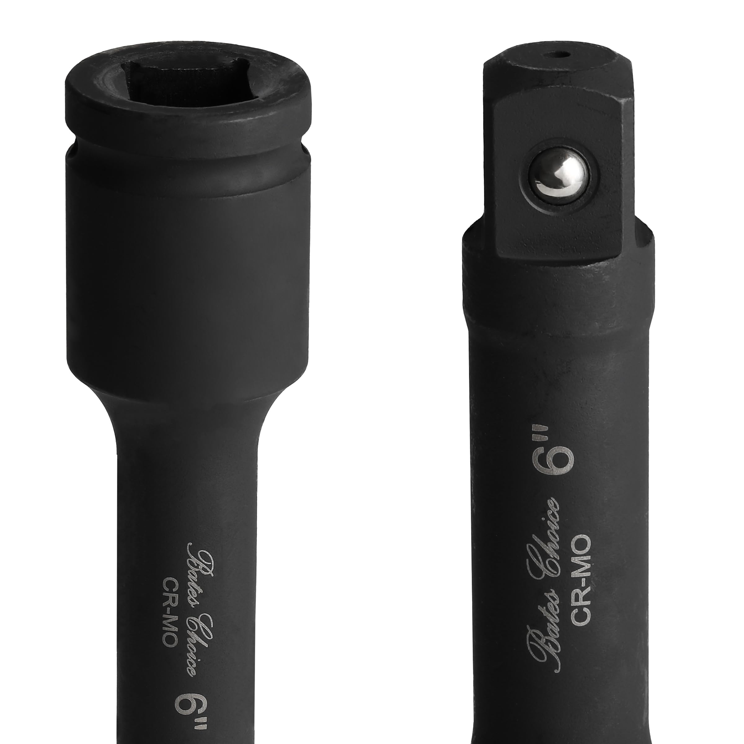 Bates- Juego de adaptadores de enchufe de impacto, 3 piezas, 1/10.2 cm, 3/20.3 cm y 1/5.1 cm, con soporte, juego de adaptadores de enchufe, adaptador de enchufe de impacto, juego de adaptadores de
