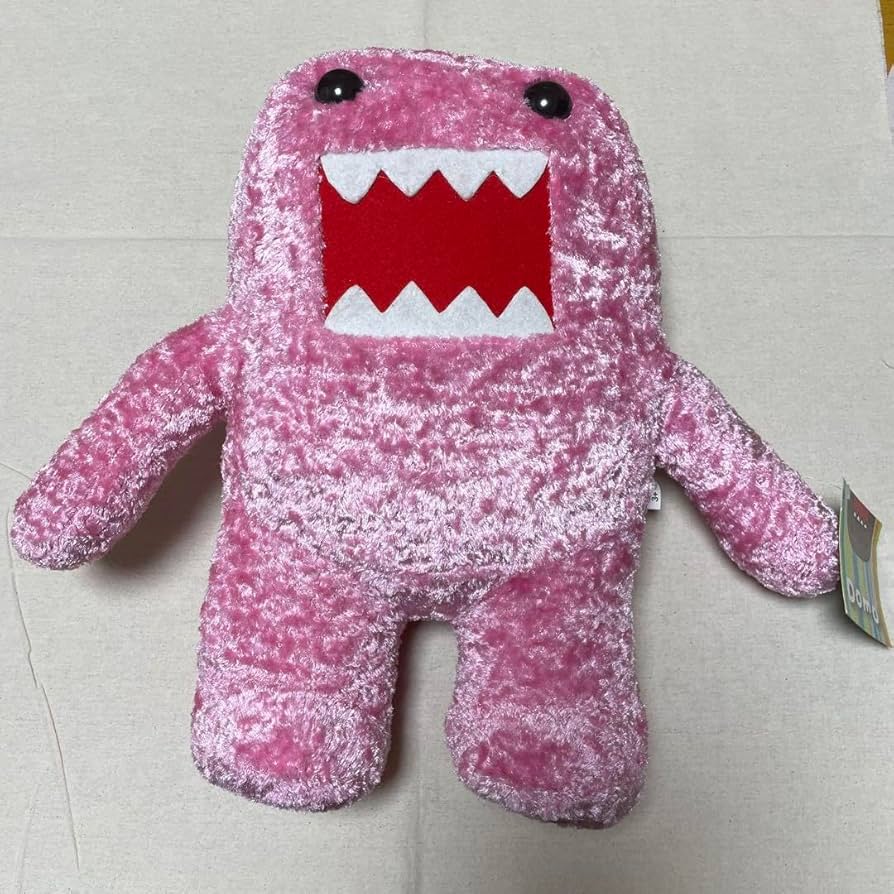 どーもくん アメリカ ぬいぐるみ ピンク Amazon.com: Domo-kun America Plush Pink Domo-kun