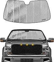 Vista 21 de Parasol para parabrisas para Ford F-150 2021-2025 Parasol para ventana delantera, protección