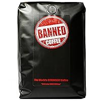 Vista 8 de Banned Coffee El café más fuerte del mundo Contenido de cafeína súper fuerte Nuestro mejor café sabor tostado oscuro medio