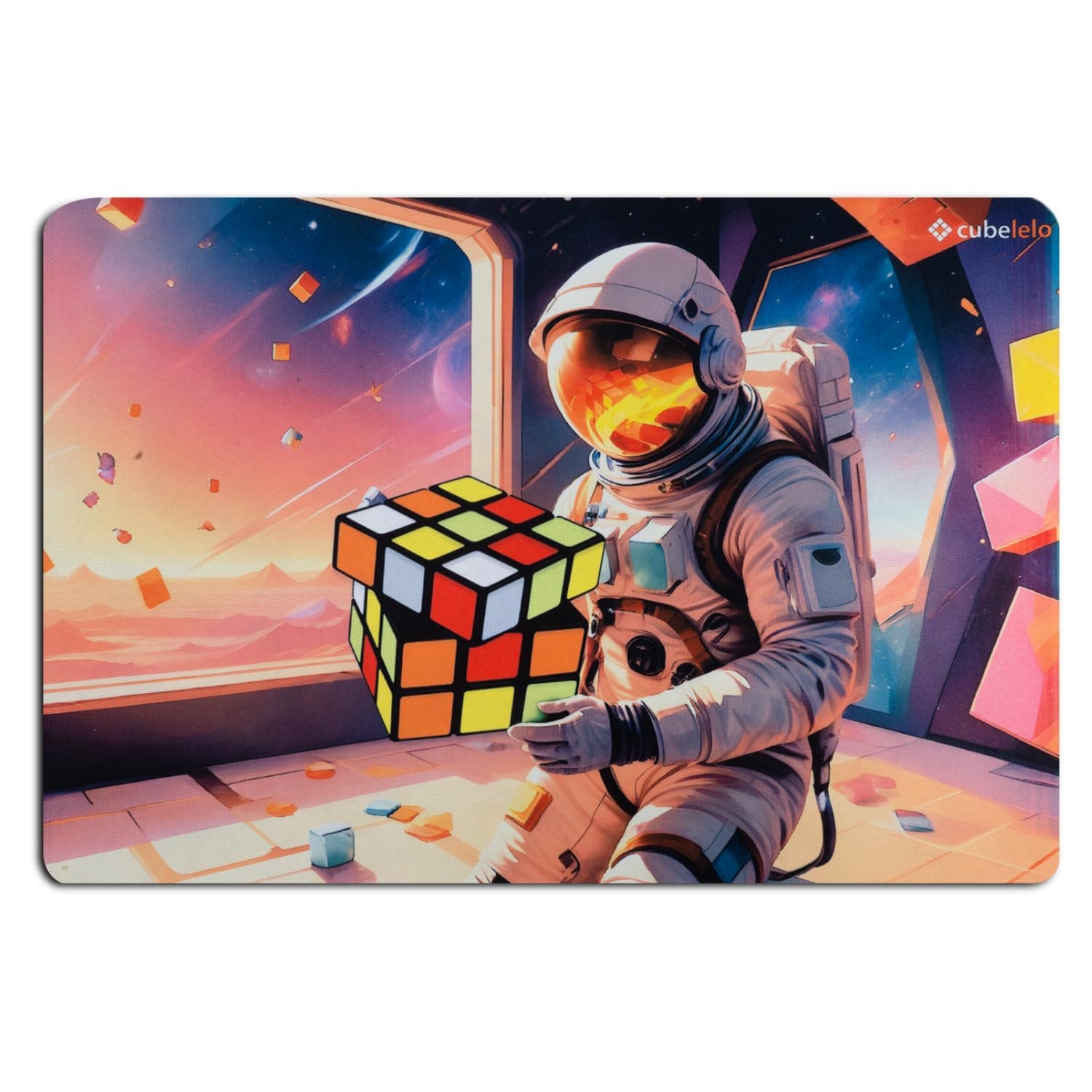 Cubelelo Astrocuber Mat | Premium Non-Slip Mat for Speed Cubing | Large Surface Area | Durable & Easy to Clean | Perfect for Competitive Cubing | Protects Cubes & Surfaces (B0DB7Y2F9P) Amazon Price History, Amazon Price Tracker