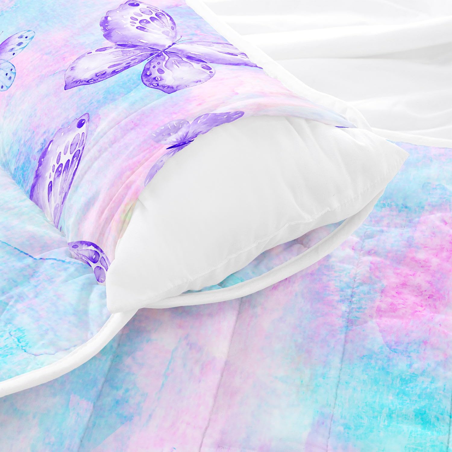 HOSIMA Nap Mat -Butterfly Sleeping Bag with Removable Pillow - Image 3