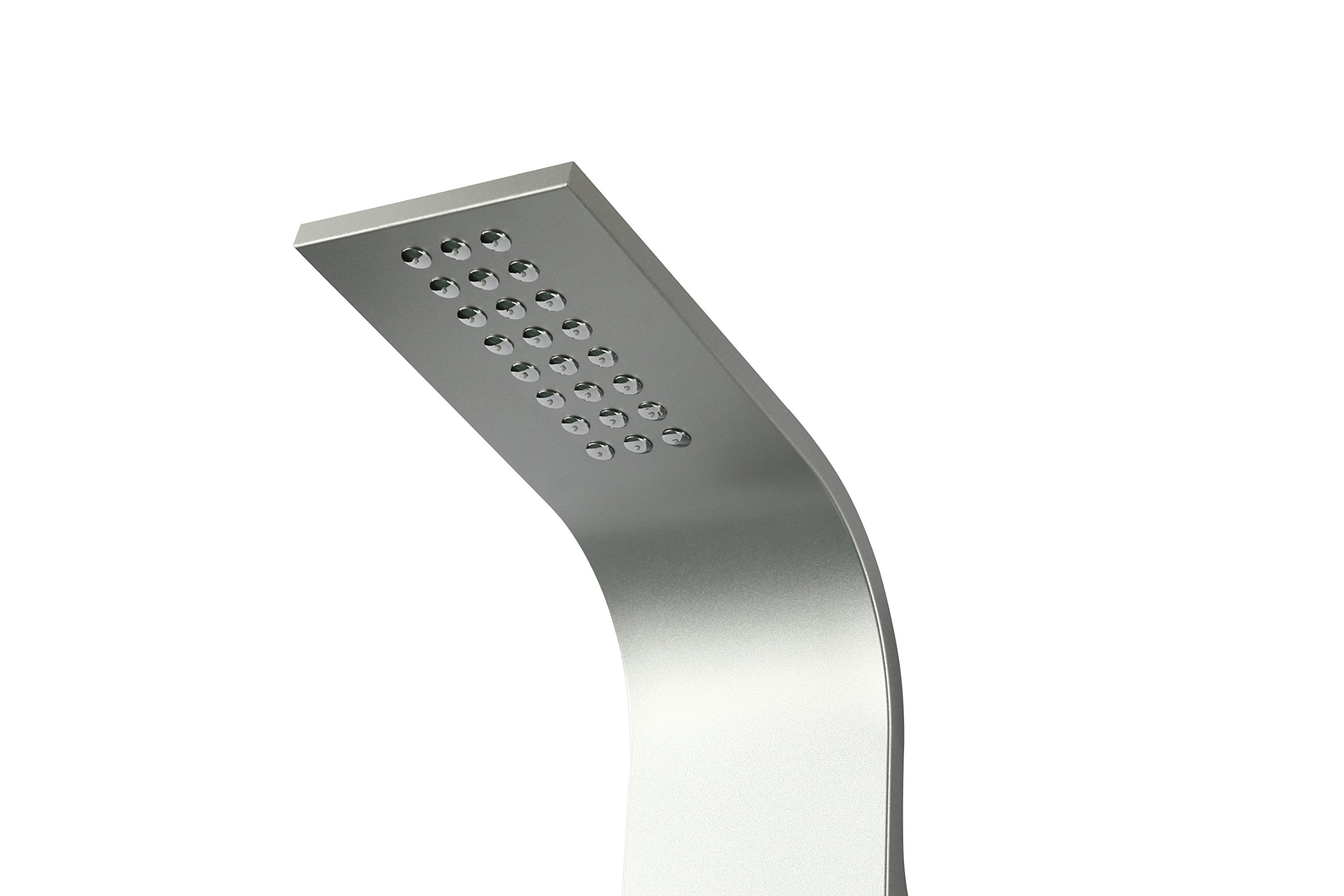 DP Grifería Azores- Columna de hidromasaje en aluminio para ducha