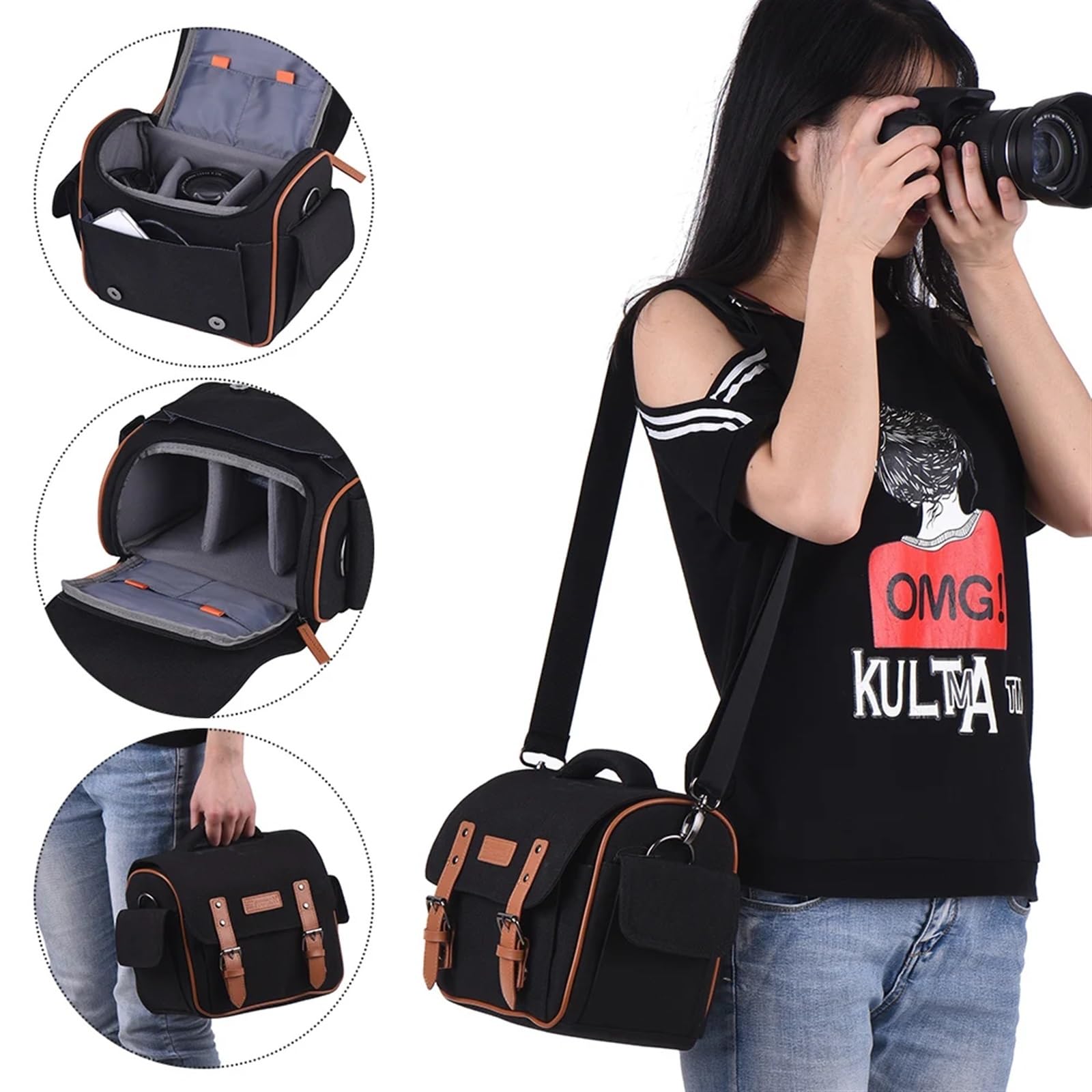 Borsa Per Fotocamera Custodia impermeabile impermeabile impermeabile della fotocamera Borsa Fotografica
