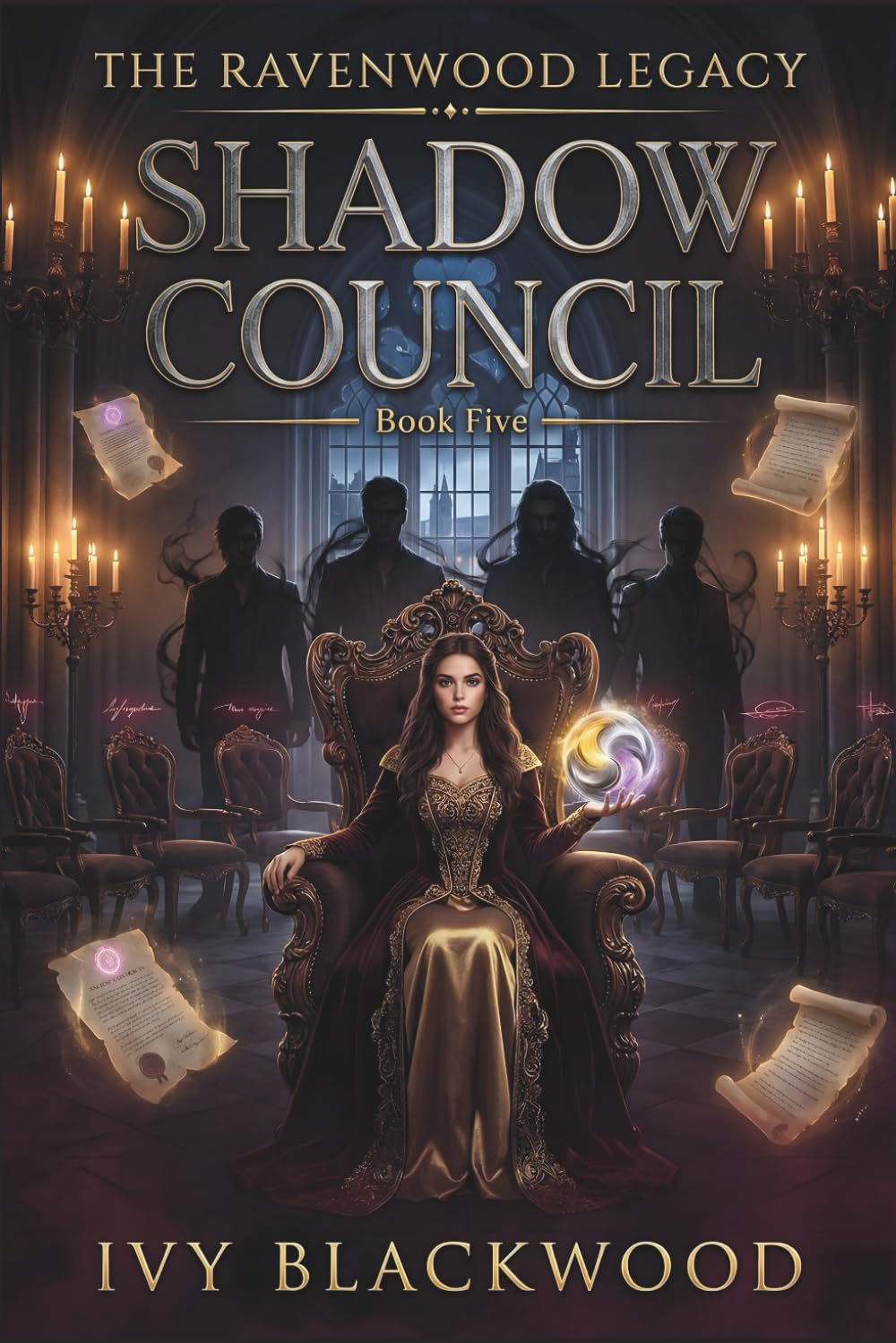 Shadow Council: A Reverse Harem Paranormal Academy Romance (The Ravenwood Legacy Book 5)