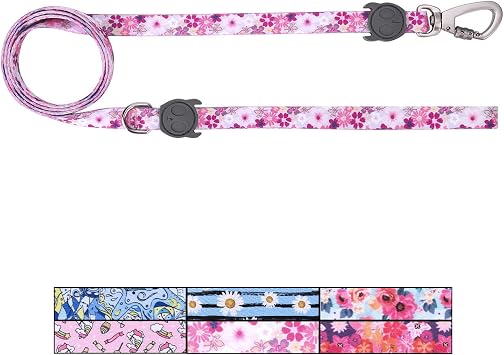 Durable Soft & Heavy Duty Dog Leash with Various Fashionable Design and Super Hook Lock Technology, Comfort Pet Leash for Dogs, Cats, Girls, Boys, Puppy, Adults - Large