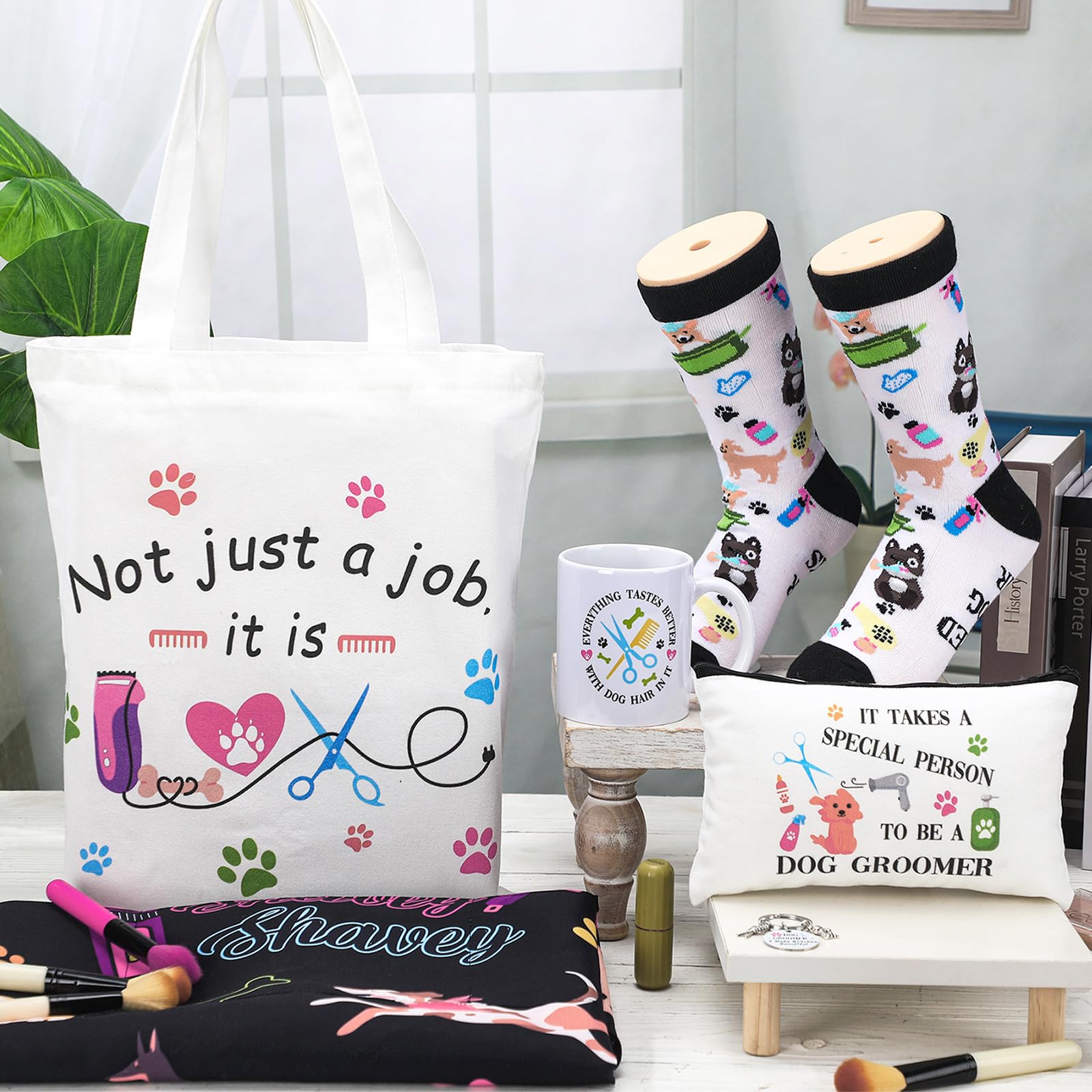 Dog Groomer Gift Set - 6 Pieces for Women -7