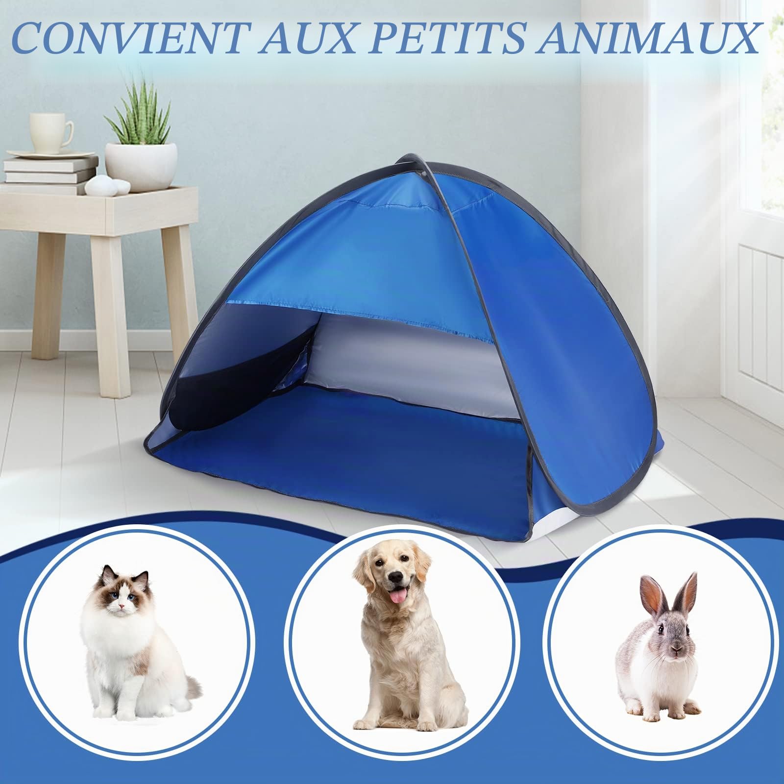 Tente de Plage Pop Up Automatique ZeroTop - Abri Soleil UV Instantané Protection Étanche et Léger Appui-Tête Sac de Rangement Inclus